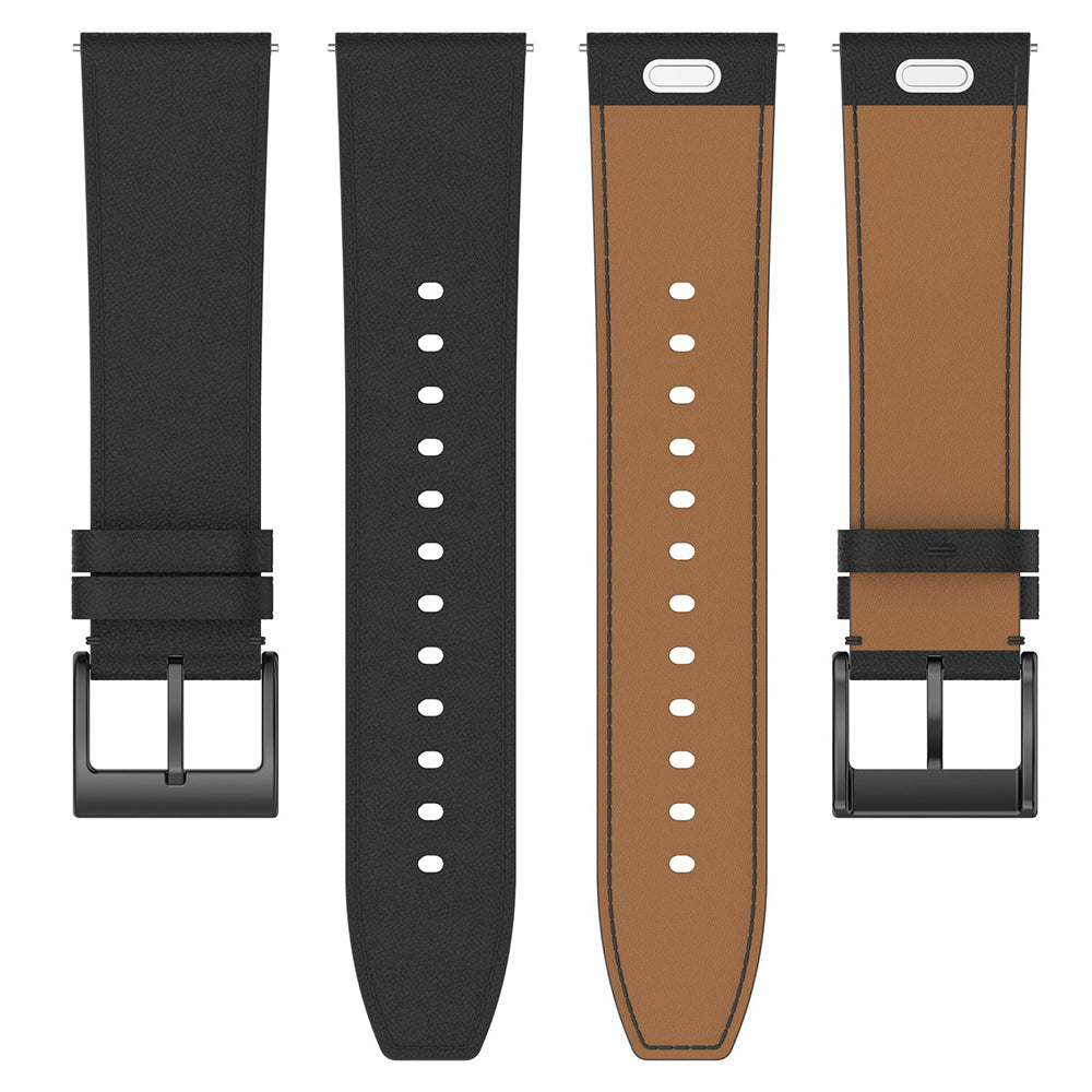 Techsuit - Watchband 20mm (W073) - Samsung Galaxy Watch4/5/Active 2, Huawei Watch GT 3 (42mm)/GT 3 Pro (43mm) - Brown