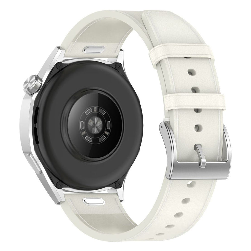 Techsuit - Watchband 20mm (W073) - Samsung Galaxy Watch4/5/Active 2, Huawei Watch GT 3 (42mm)/GT 3 Pro (43mm) - White