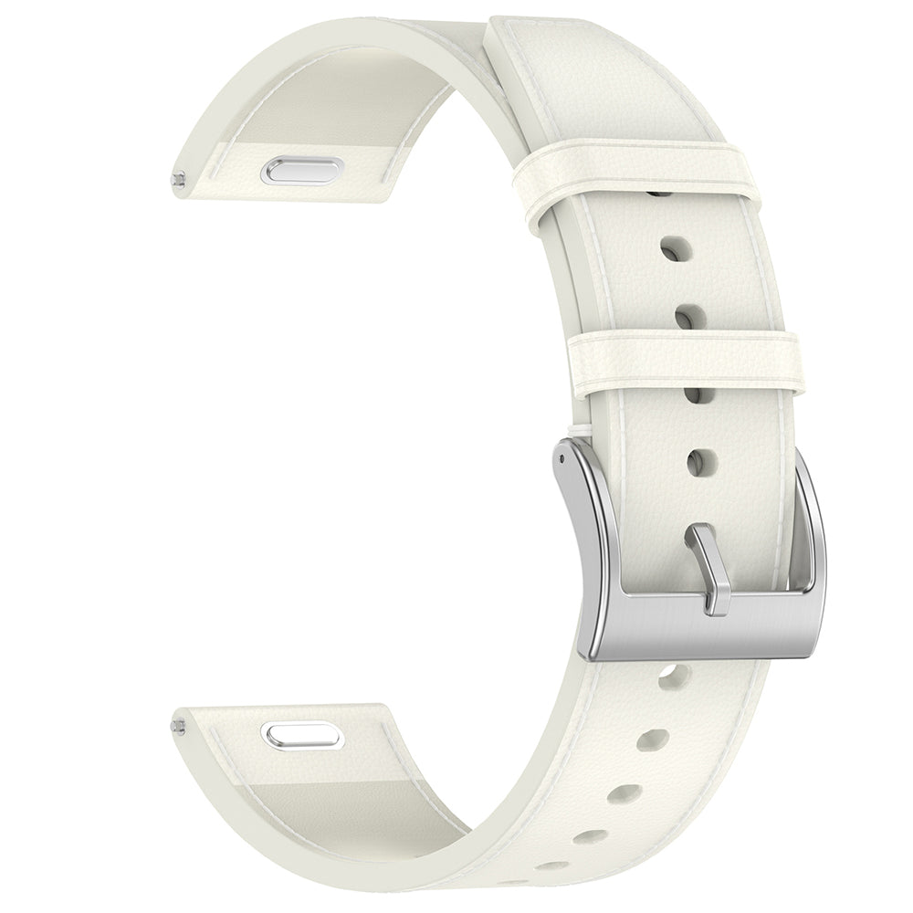 Techsuit - Watchband 20mm (W073) - Samsung Galaxy Watch4/5/Active 2, Huawei Watch GT 3 (42mm)/GT 3 Pro (43mm) - White