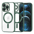 Techsuit - Luxury Crystal MagSafe - iPhone 12 Pro Max - Deep Green