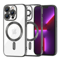 TechSuit Husa de protectie Techsuit Luxury Crystal MagSafe compatibil cu iPhone 13 Pro, Negru