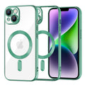 Techsuit - Luxury Crystal MagSafe - iPhone 14 Plus - Light Green
