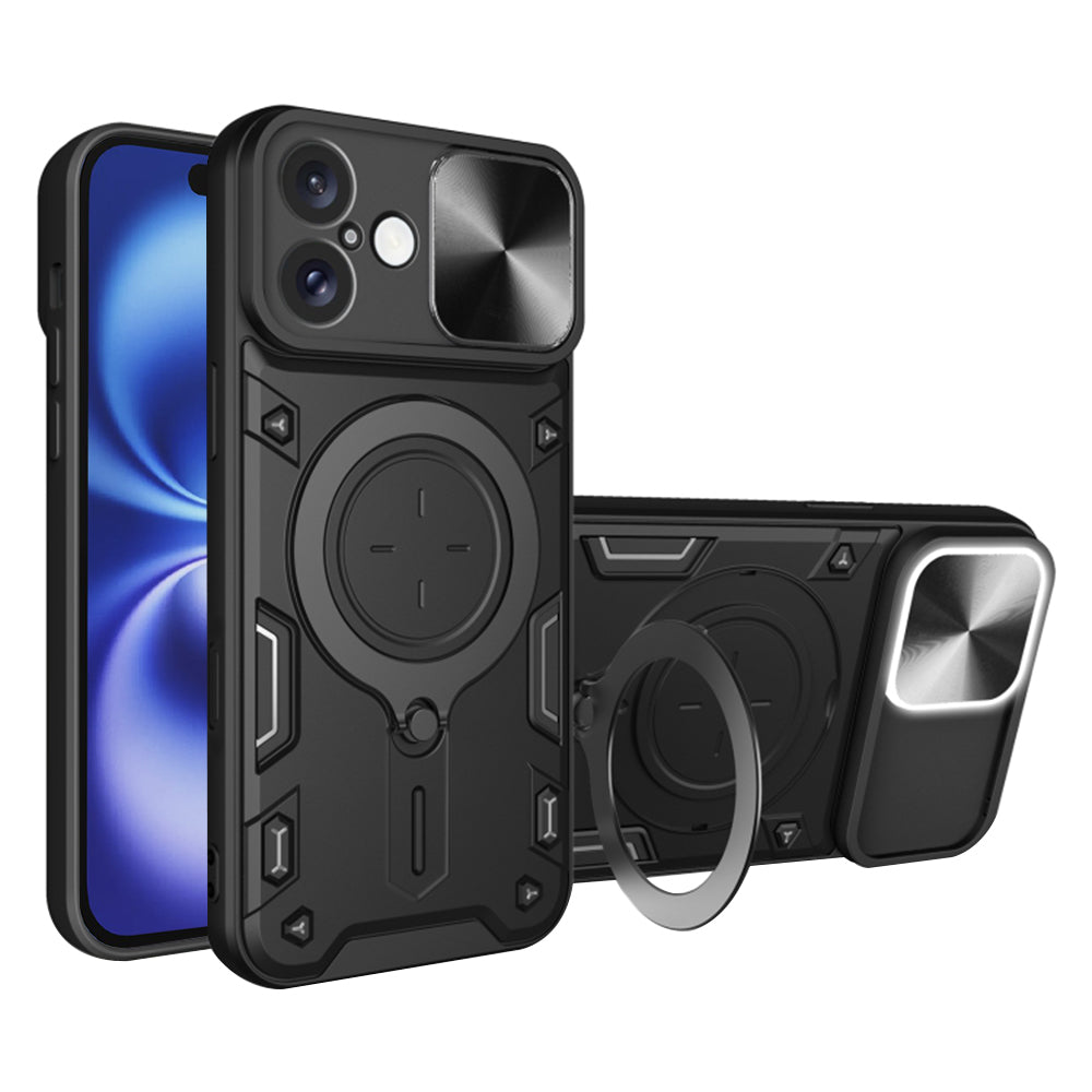 Techsuit - CamGuard Pro - iPhone 16 - Black