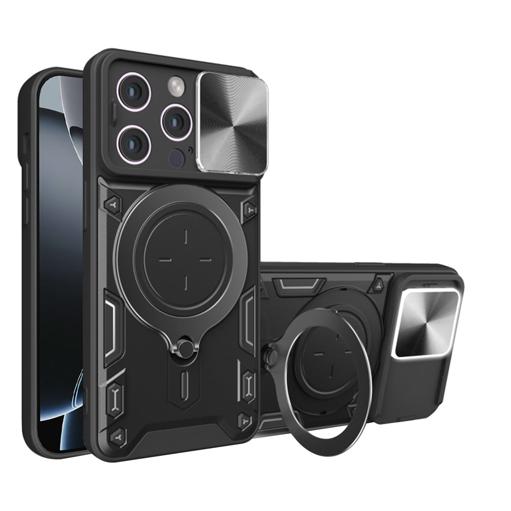 Techsuit - CamGuard Pro - iPhone 16 Pro - Black