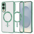 Techsuit - Luxury Crystal MagSafe - Samsung Galaxy S25 Edge - Light Green