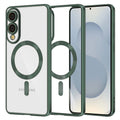 Techsuit - Luxury Crystal MagSafe - Samsung Galaxy S25 Edge - Deep Green