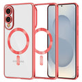 Techsuit - Luxury Crystal MagSafe - Samsung Galaxy S25 Edge - Red