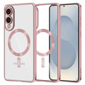 Techsuit - Luxury Crystal MagSafe - Samsung Galaxy S25 Edge - Pink