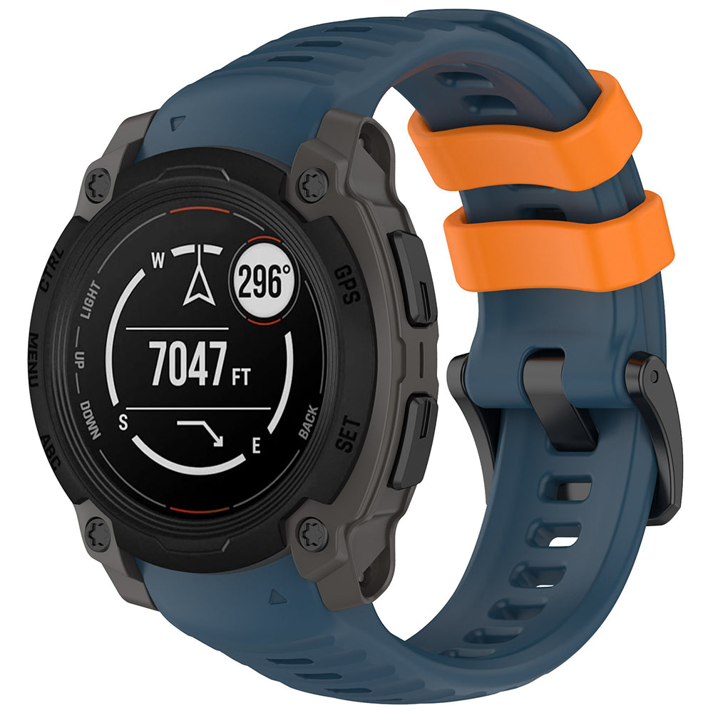 Techsuit - Watchband (W076) - Garmin Instinct E 45mm - Blue