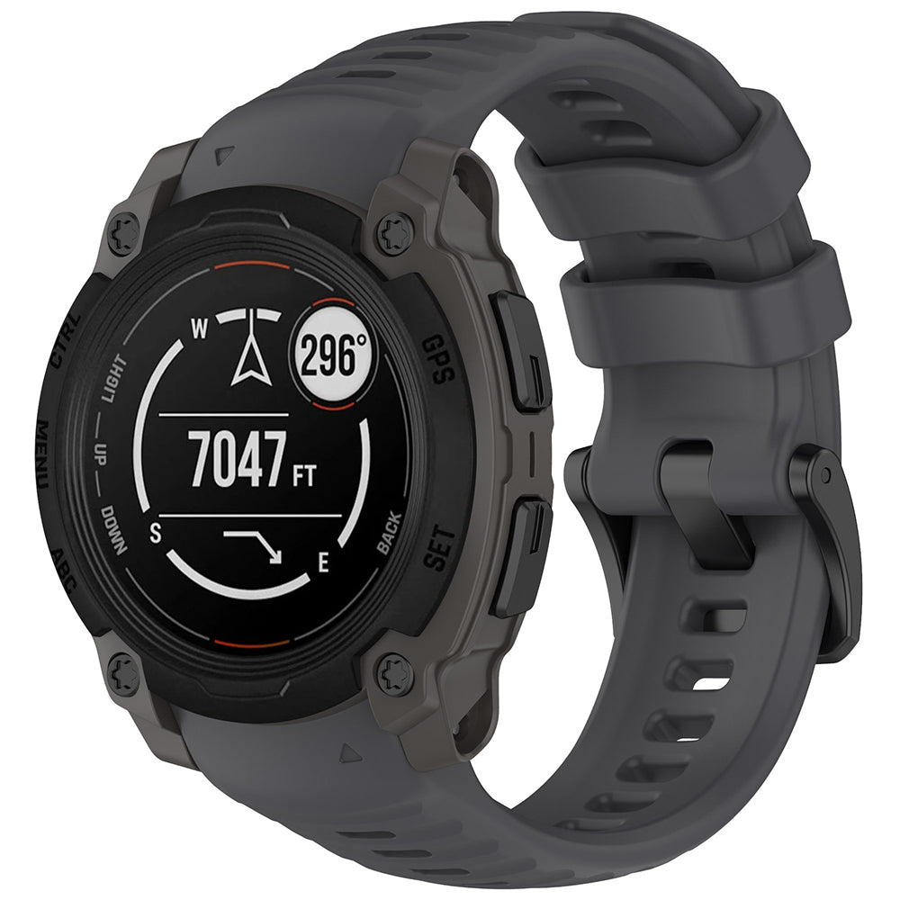 Techsuit - Watchband (W076) - Garmin Instinct E 40mm - Gray