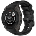 TechSuit Curea smartwatch Techsuit Watchband (W076) compatibil cu Garmin Instinct E 45mm, Negru