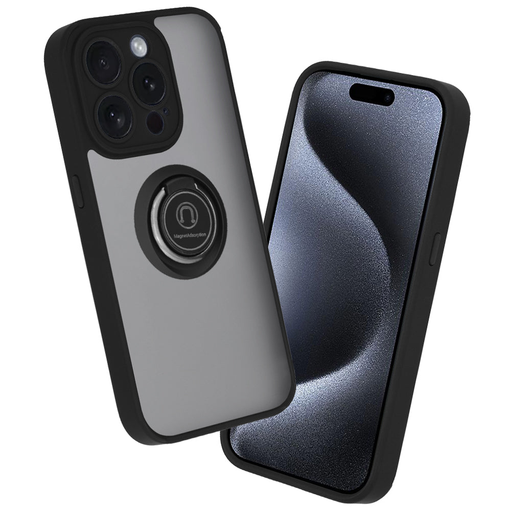 TechSuit Husa de protectie Techsuit Glinth compatibil cu iPhone 15 Pro, Negru