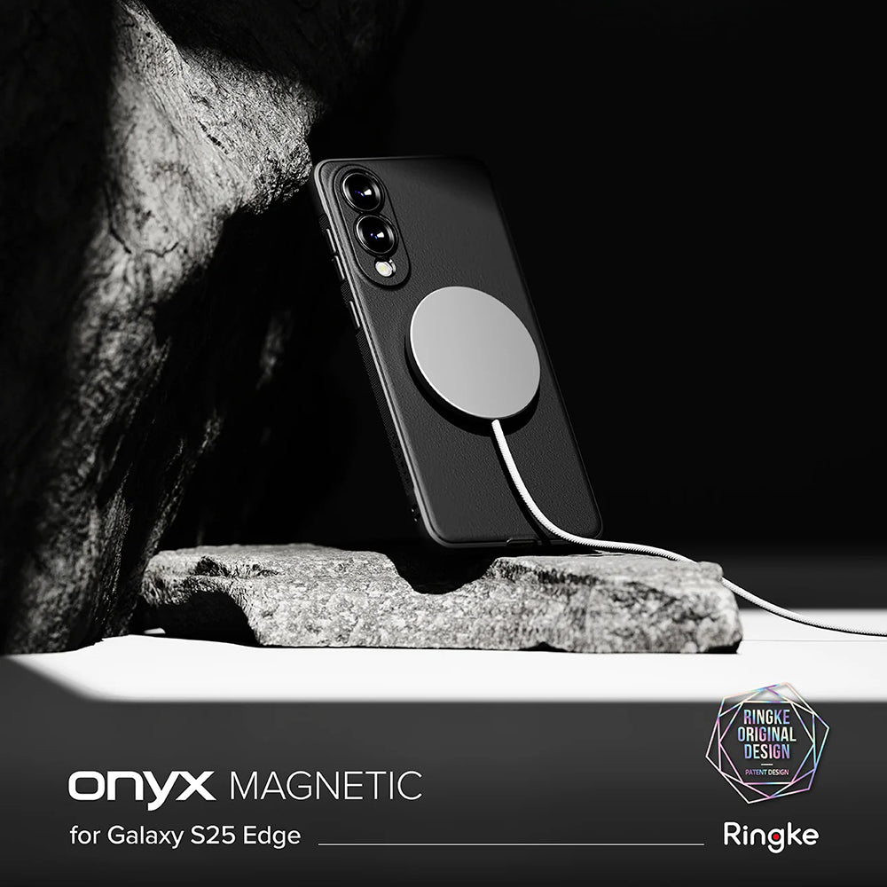 Ringke - Onyx MagSafe - Samsung Galaxy S25 Edge - Black