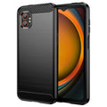 Techsuit - Carbon Silicone - Samsung Galaxy Xcover7 Pro - Black