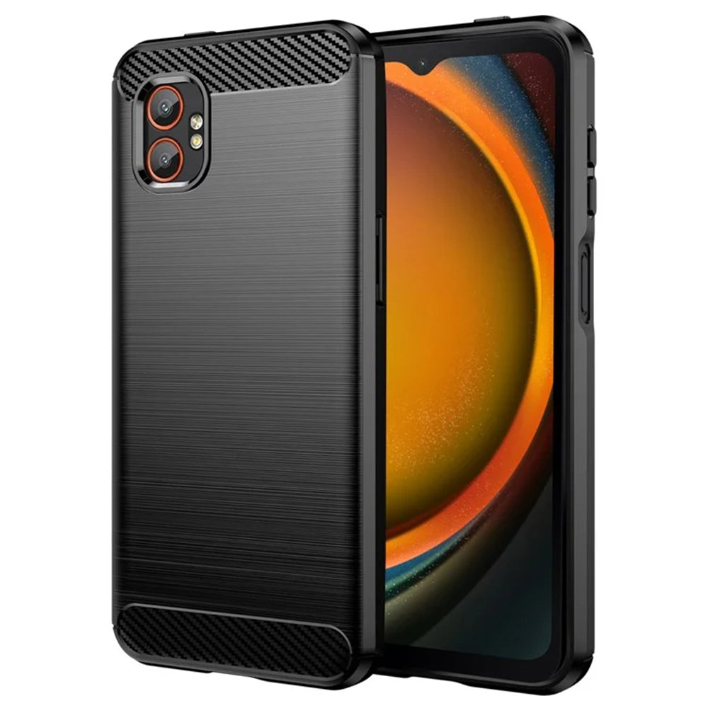 Techsuit - Carbon Silicone - Samsung Galaxy Xcover7 Pro - Black