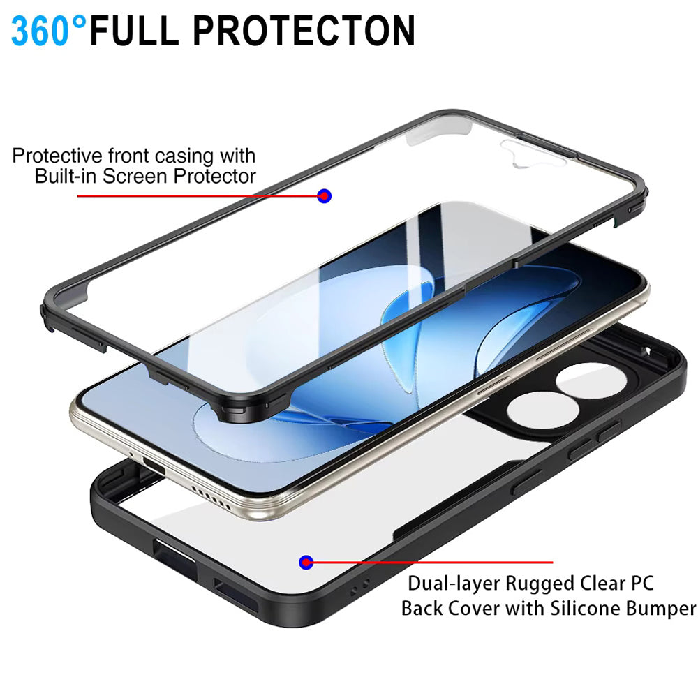 Techsuit - ColorVerse 360 Series + Screen Protector - Oppo Reno13 - Pink