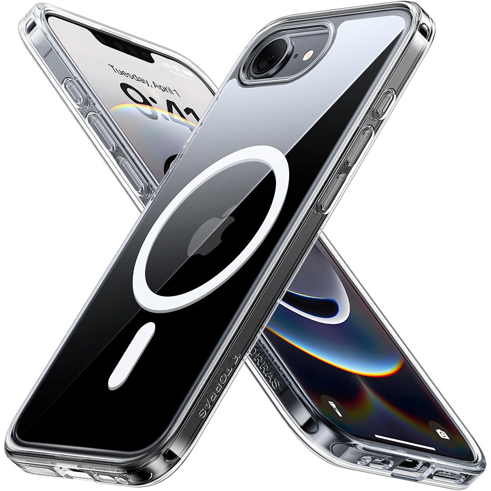 Torras - Guardian Magnetic Series - iPhone 16e / iPhone 17e - Clear