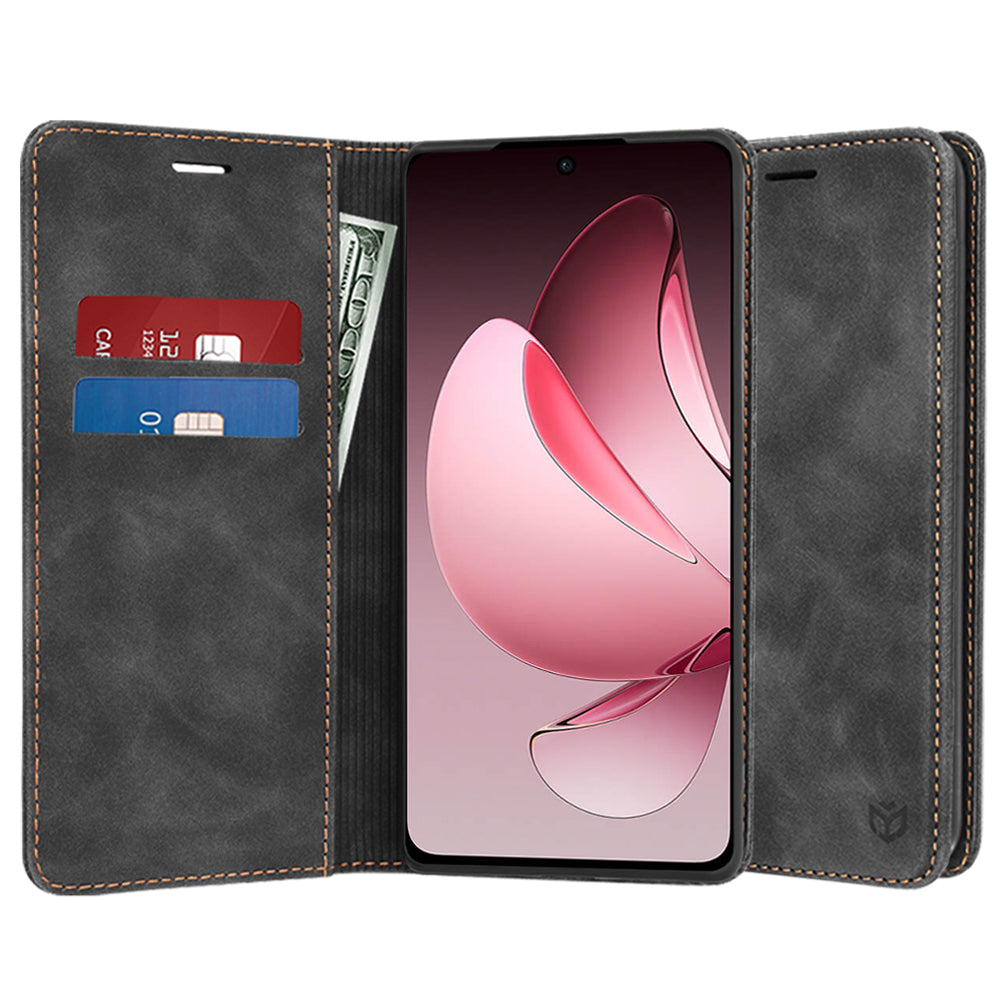 Techsuit - Confy Cover - Oppo Reno13 F 4G / Reno13 F 5G / Reno13 FS 5G - Black