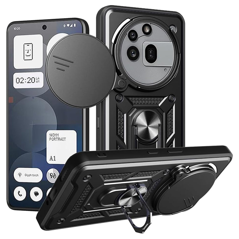 Techsuit - CamShield Series - Nothing Phone (3a) Pro - Black