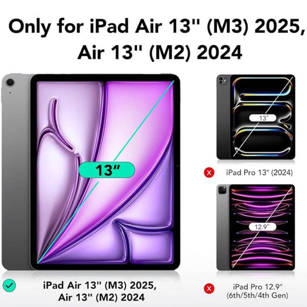 ESR - Armorite Screen Protector UltraFit Tray (2 pack) - iPad Air 13 (2024) / Air 13 (2025) / Air 13 (2026) - Clear