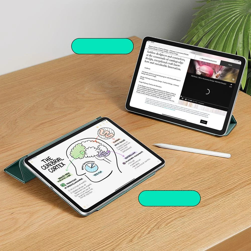 ESR - Rebound Magnetic - iPad Pro 12.9 (2020/2021/2022) / Air 13 (2024) / Air 13 (2025) / Air 13 (2026) - Forest Green