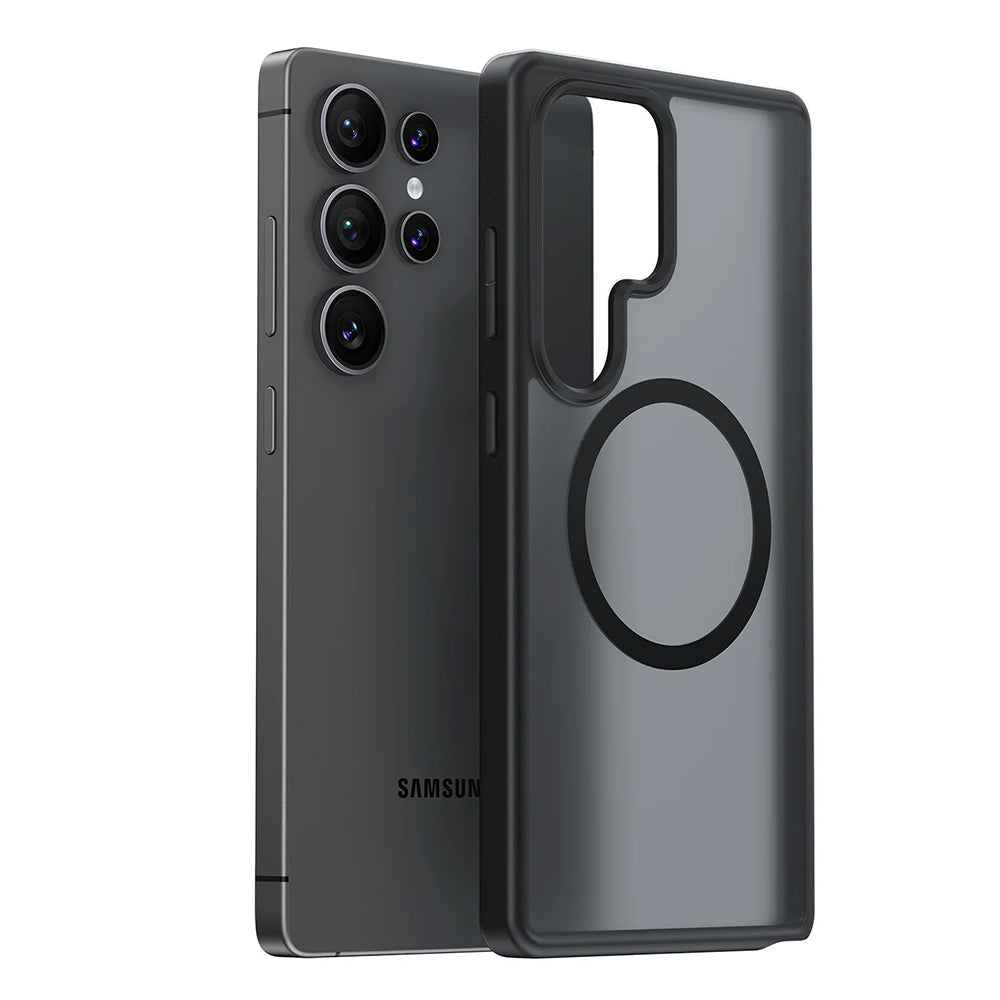 Torras Husa de protectie Torras Guardian Magnetic Series compatibil cu Samsung Galaxy S25 Ultra, Negru – imagine 2