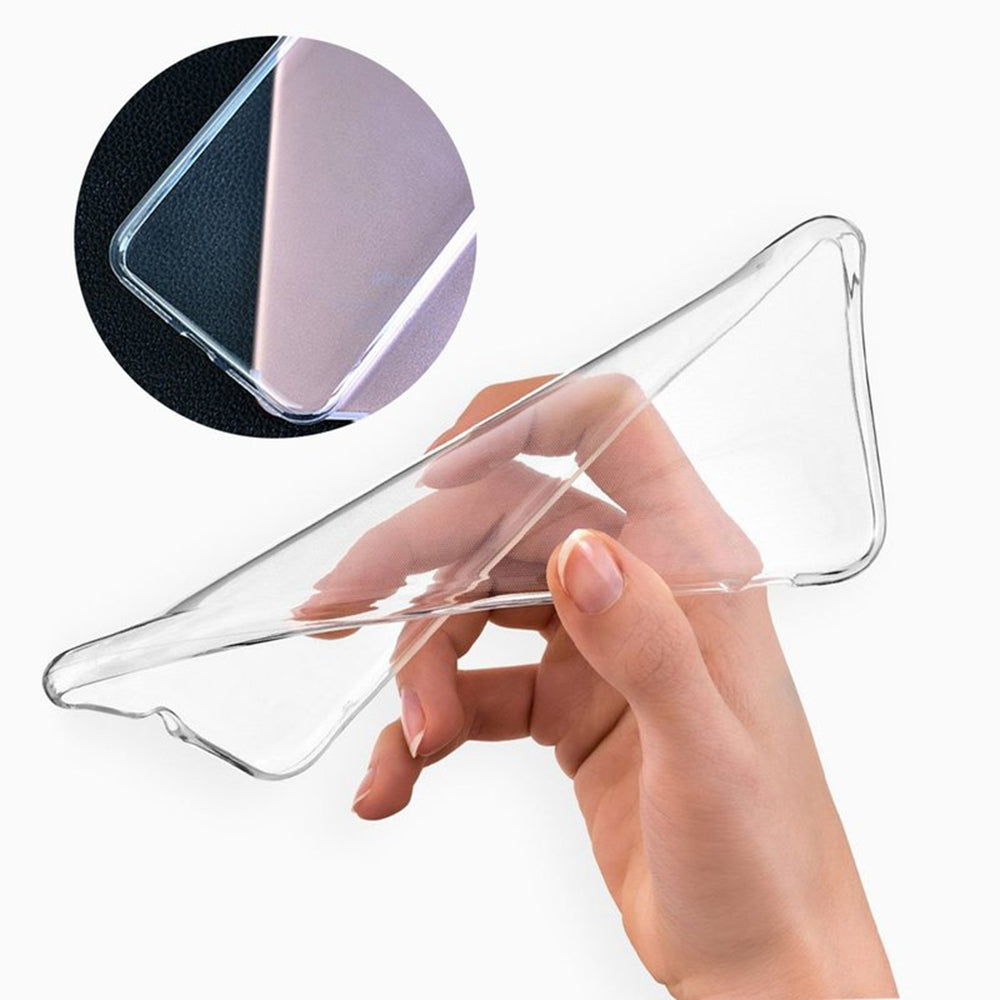 Husa de protectie Techsuit Clear Silicone compatibil cu Samsung Galaxy S25 FE / S26 FE, Transparent