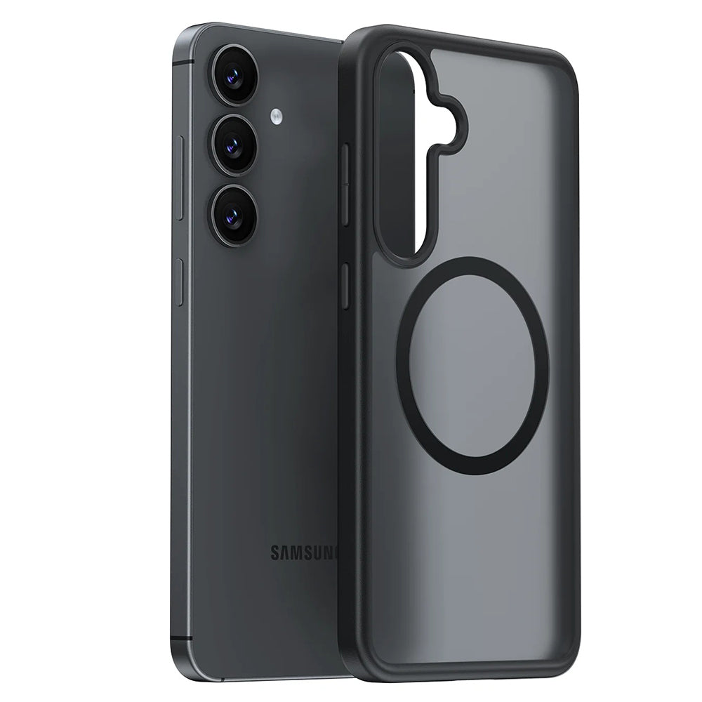 Torras Husa de protectie Torras Guardian Magnetic Series compatibil cu Samsung Galaxy S25, Negru – imagine 2