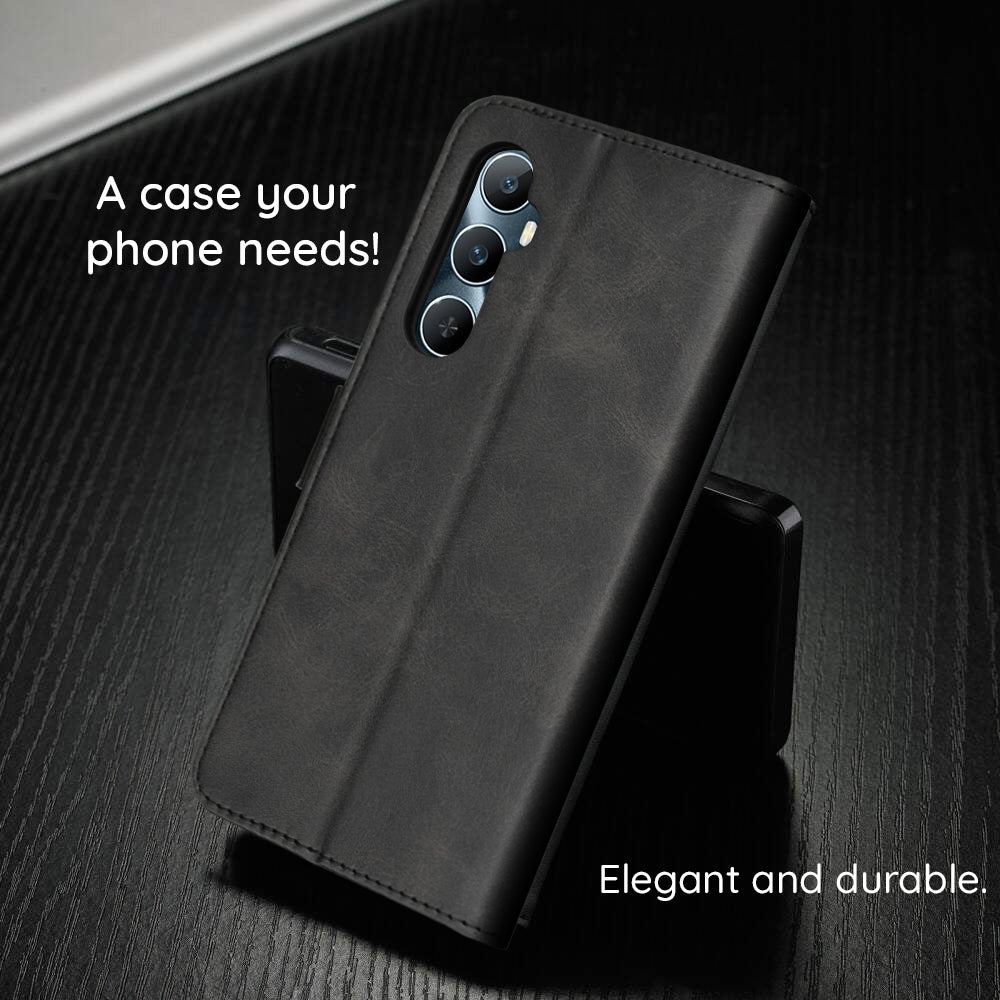 Husa de protectie Techsuit Diary Book compatibil cu Samsung Galaxy A27 5G, Negru
