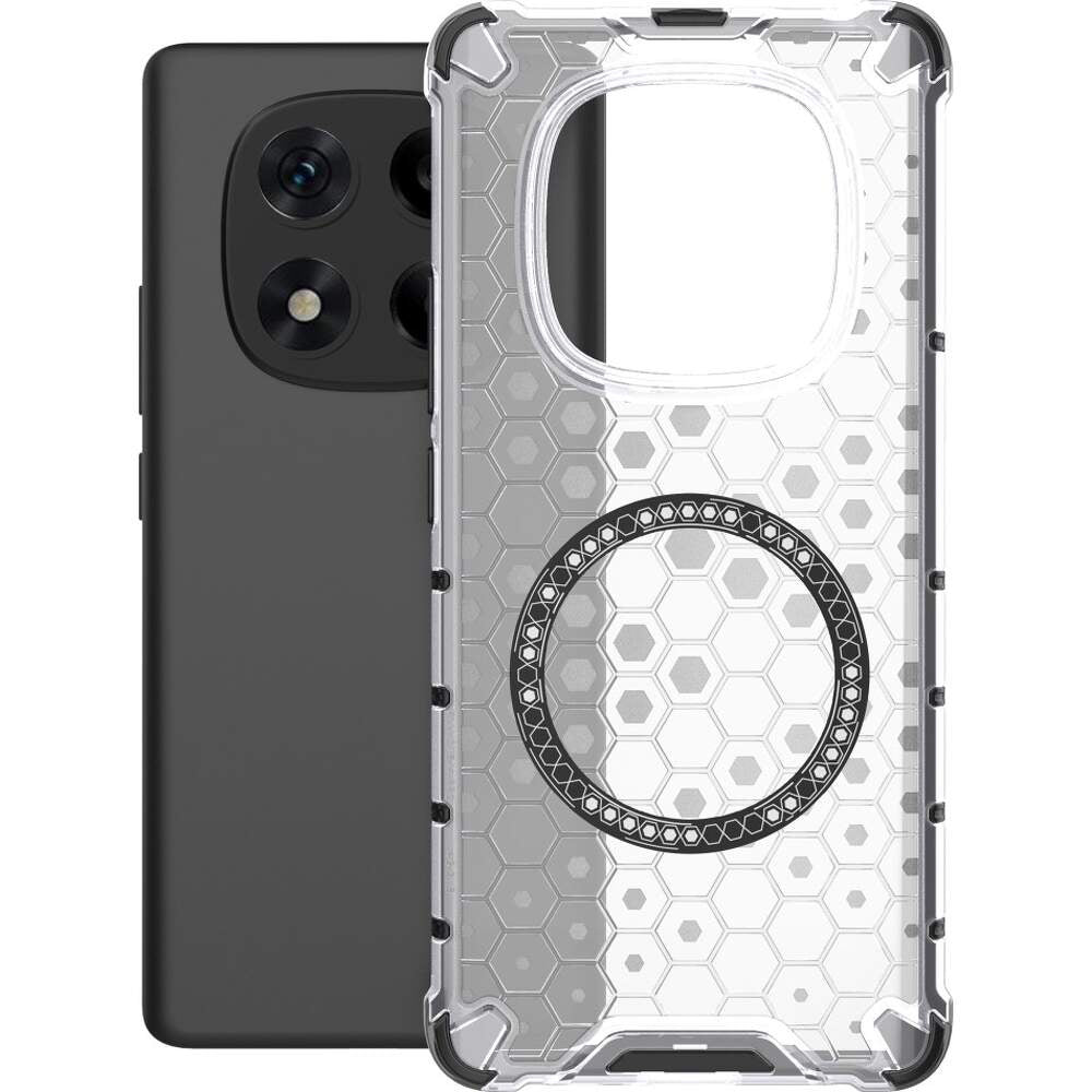Techsuit - HoneyComb Shield MagSafe - Xiaomi Redmi Note 14 Pro 4G - White
