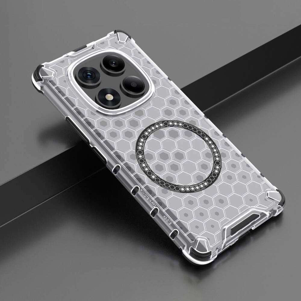 Techsuit - HoneyComb Shield MagSafe - Xiaomi Redmi Note 14 Pro 4G - White