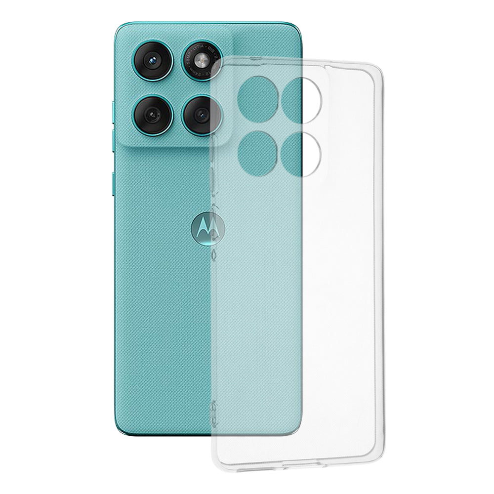 Techsuit - Clear Silicone - Motorola Edge 60 / Edge 60 Fusion - Transparent