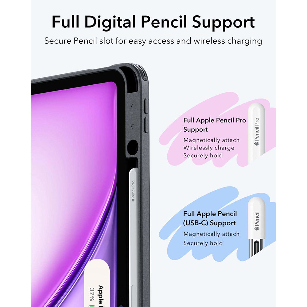 ESR - Flip Hybrid (with Pencil Holder) - iPad Air 4 (2020) / Air 5 (2022) / Air 11 (2024 / 2025 / 2026) - Purple