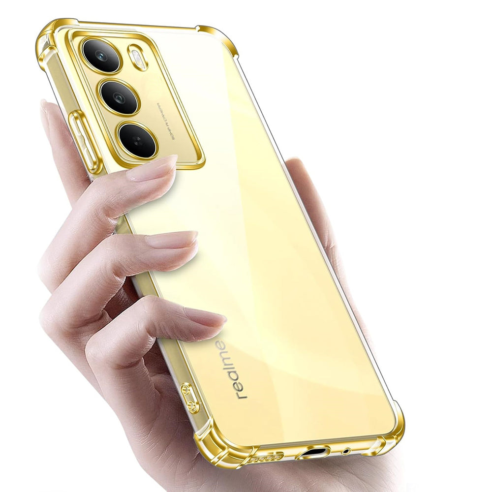 Techsuit - Shockproof Clear Silicone - Realme 14x - Clear