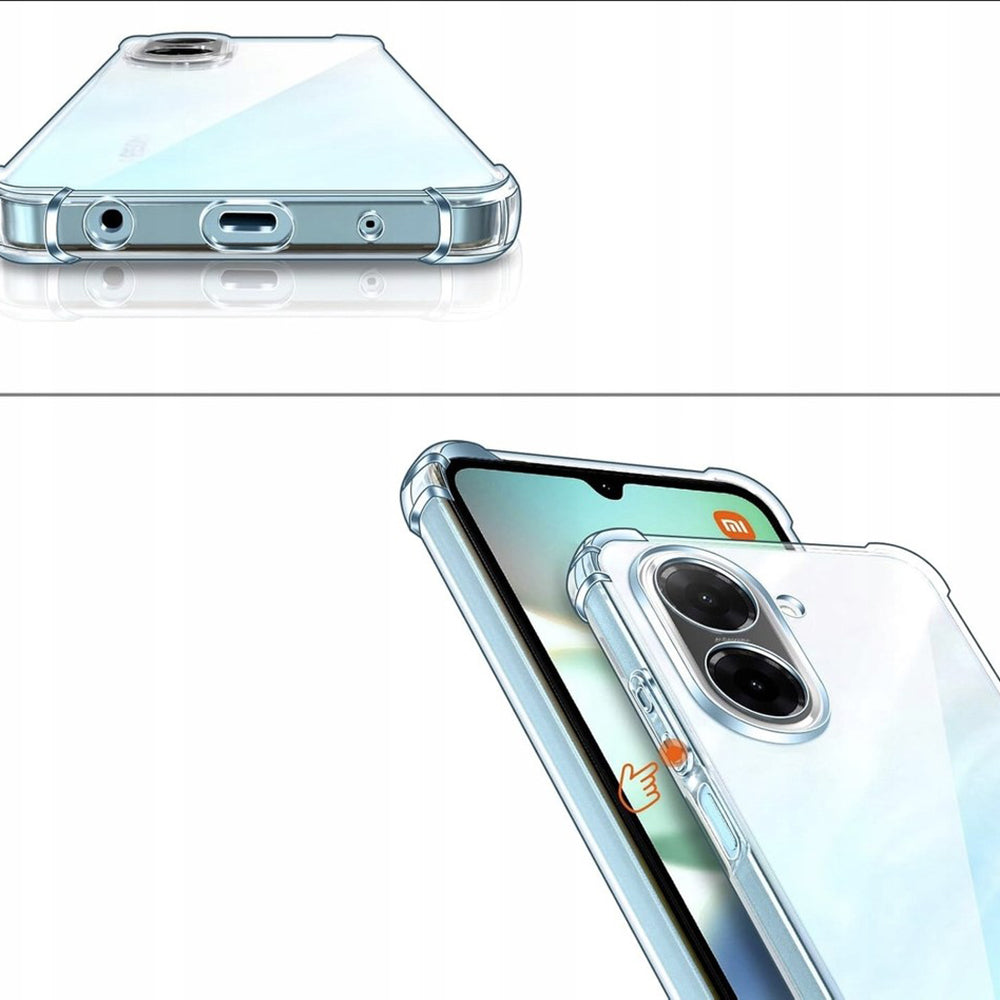 Techsuit - Shockproof Clear Silicone - Xiaomi Redmi A5 4G (Standard) - Clear