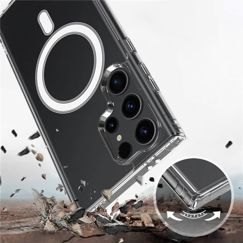 Techsuit - MagSafe Pro - Samsung Galaxy S25 Ultra - Transparent