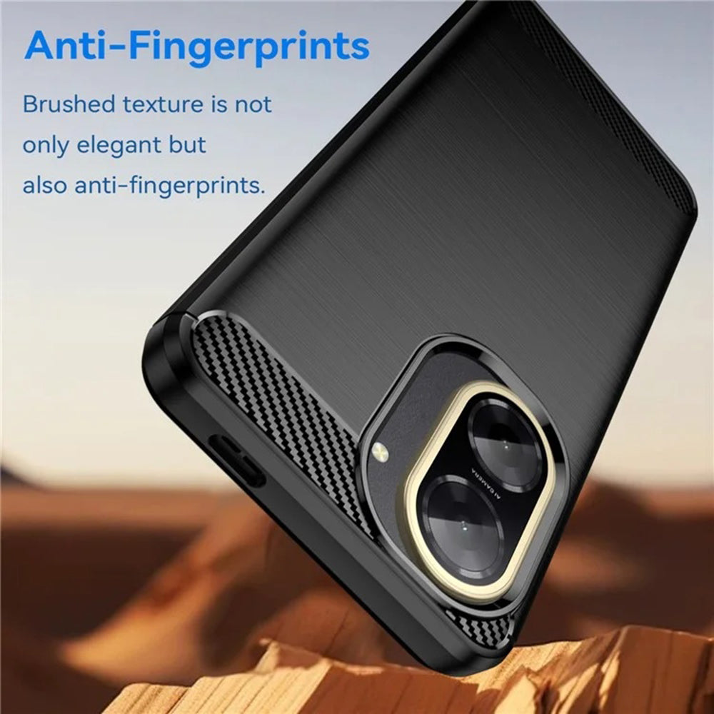 Techsuit - Carbon Silicone - Xiaomi Redmi A5 4G (Standard) - Black