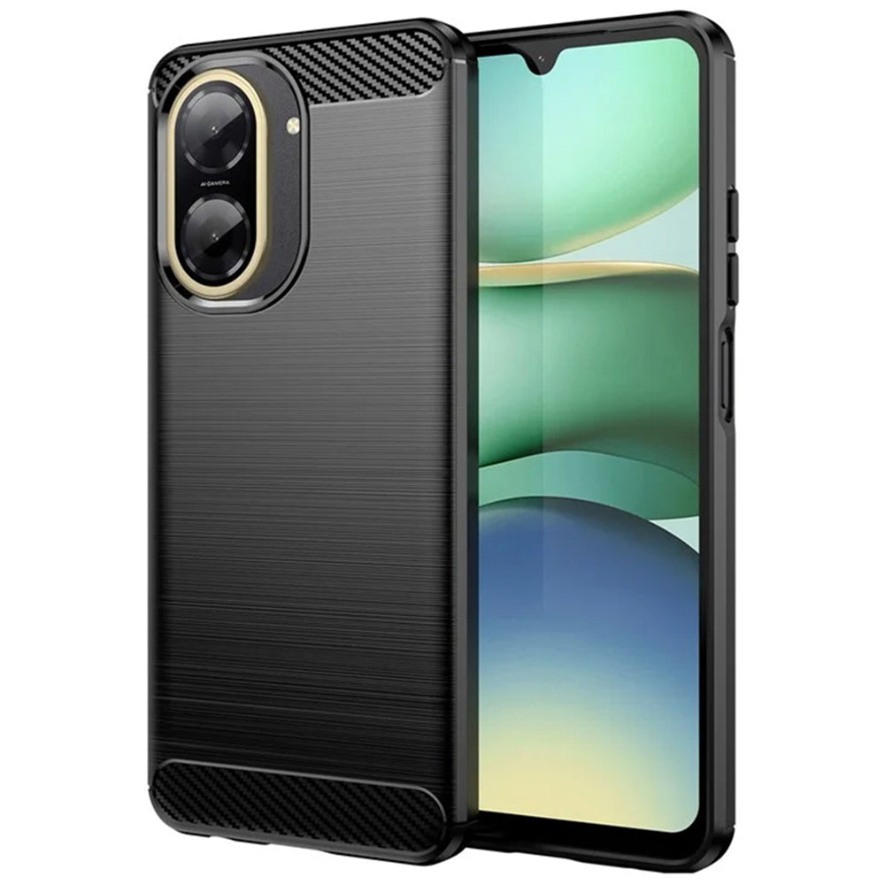 Techsuit - Carbon Silicone - Xiaomi Redmi A5 4G (Standard) - Black