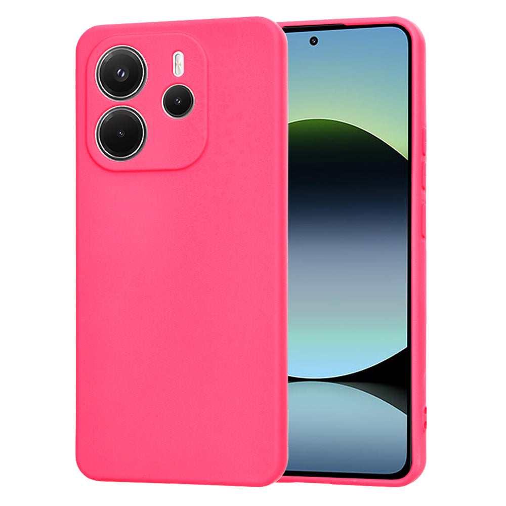 Techsuit - SoftFlex - Xiaomi Redmi Note 14 4G (Standard) - Hot Pink