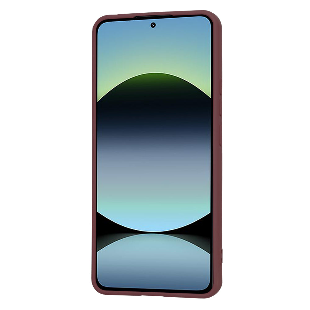 TechSuit Husa de protectie Techsuit SoftFlex compatibil cu Xiaomi Redmi Note 14 4G (Standard), Plum Red – imagine 3