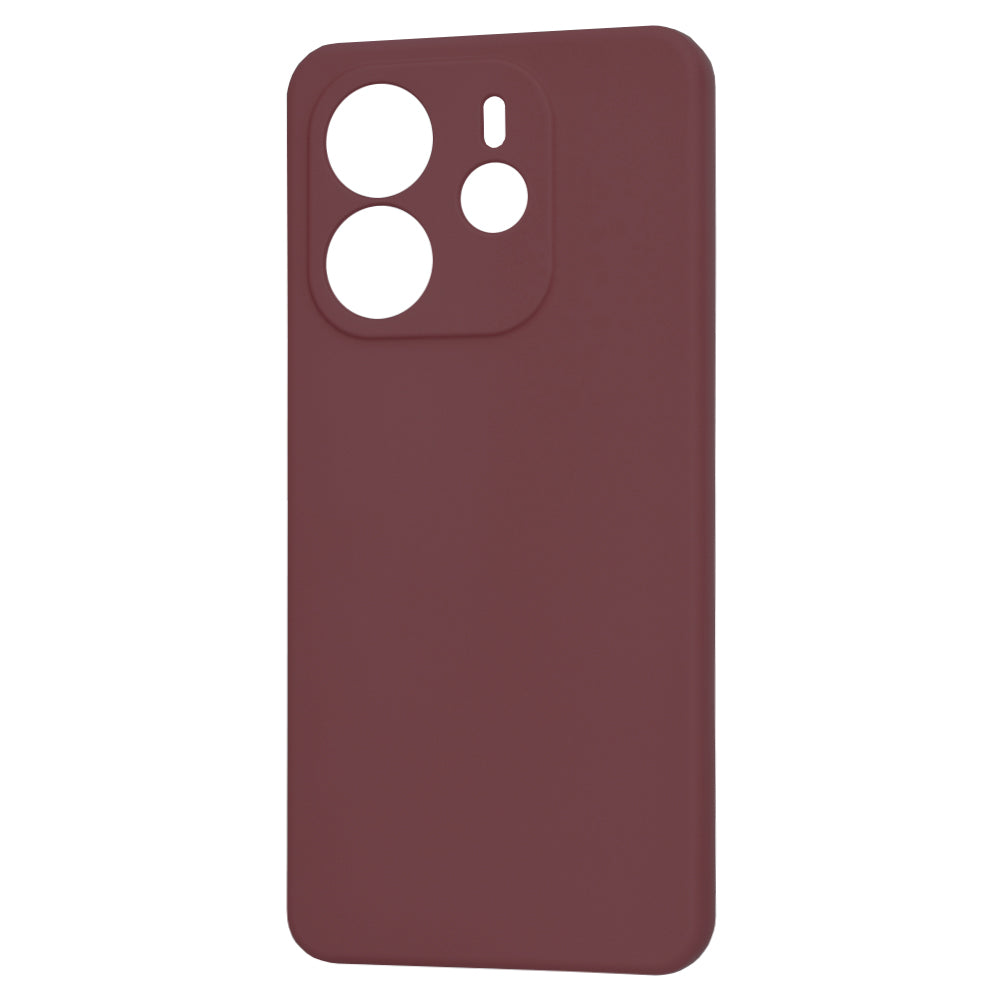 TechSuit Husa de protectie Techsuit SoftFlex compatibil cu Xiaomi Redmi Note 14 4G (Standard), Plum Red – imagine 5