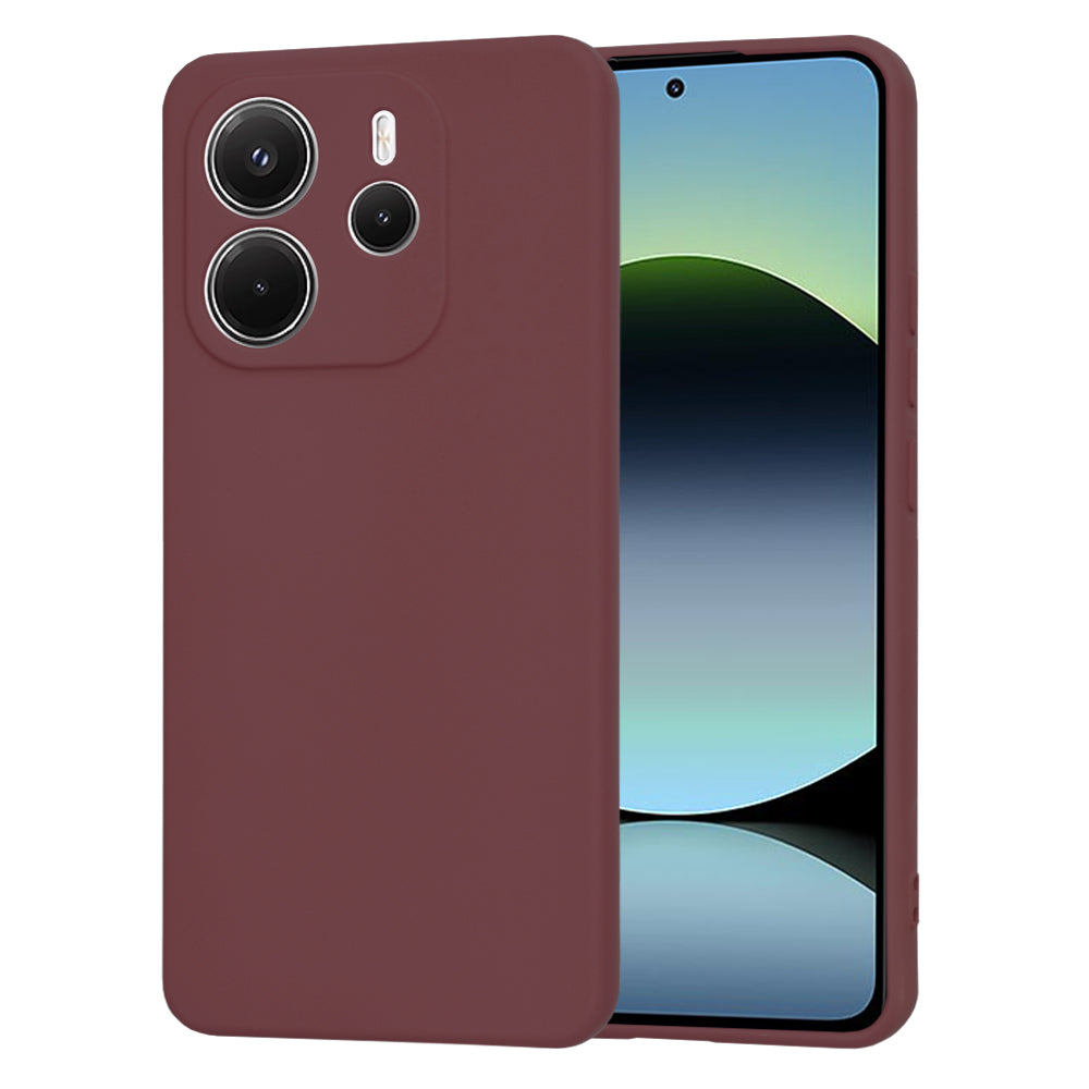 TechSuit Husa de protectie Techsuit SoftFlex compatibil cu Xiaomi Redmi Note 14 4G (Standard), Plum Red