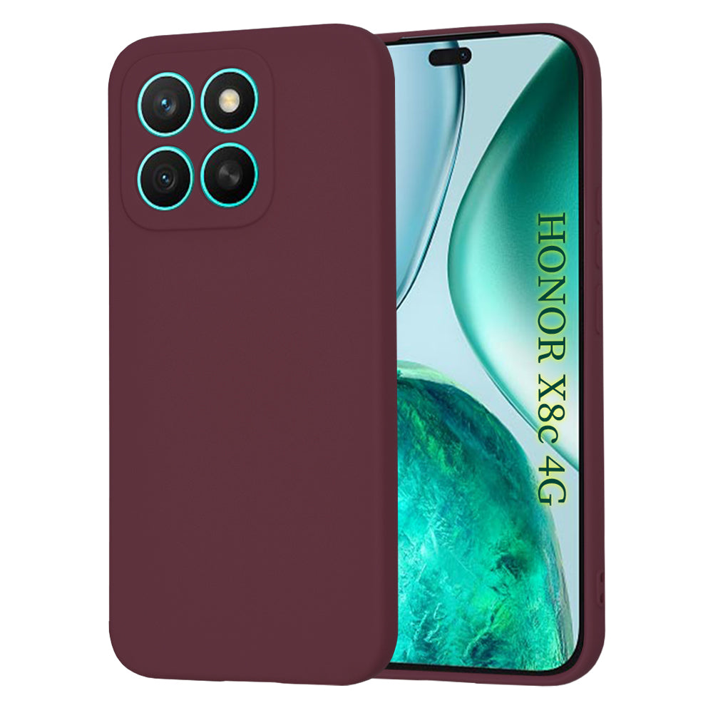 Techsuit - SoftFlex - Honor X8c - Plum Red