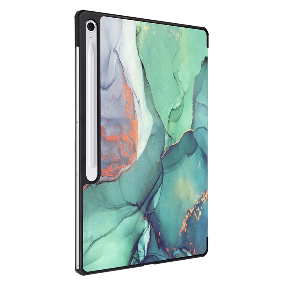 Techsuit - FoldPro - Samsung Galaxy Tab S10 FE Plus - Green Time