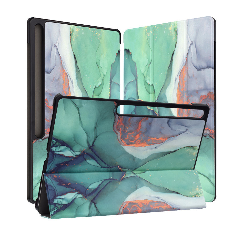 Techsuit - FoldPro - Samsung Galaxy Tab S10 FE Plus - Green Time