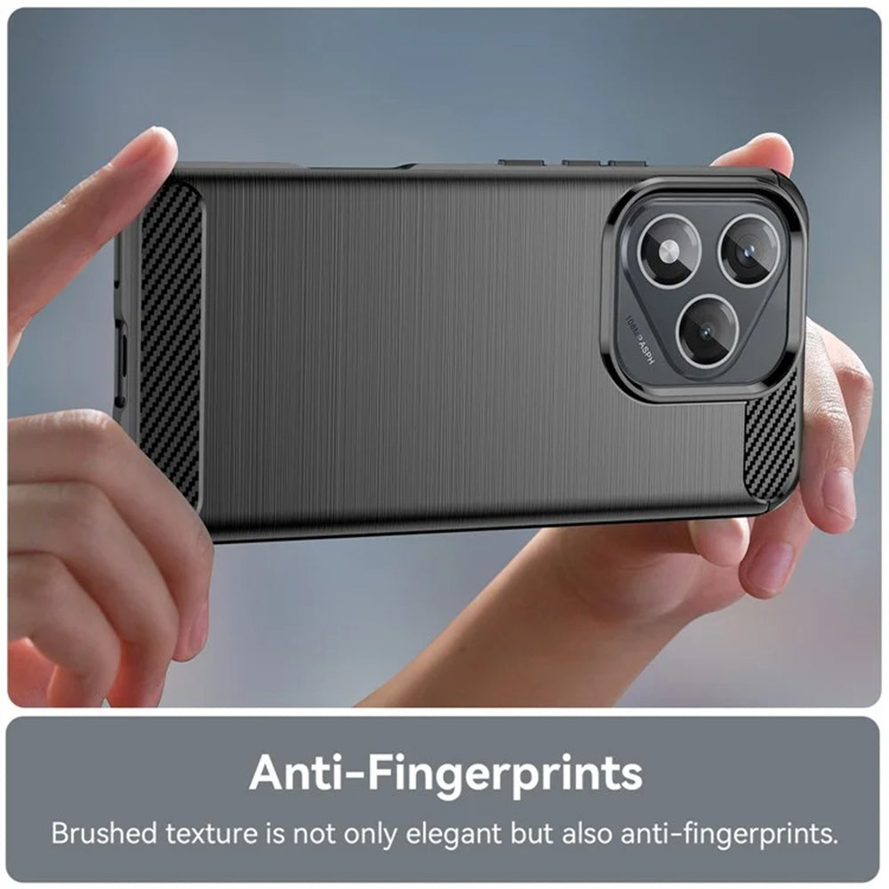 Techsuit - Carbon Silicone - Honor 400 Lite - Blue