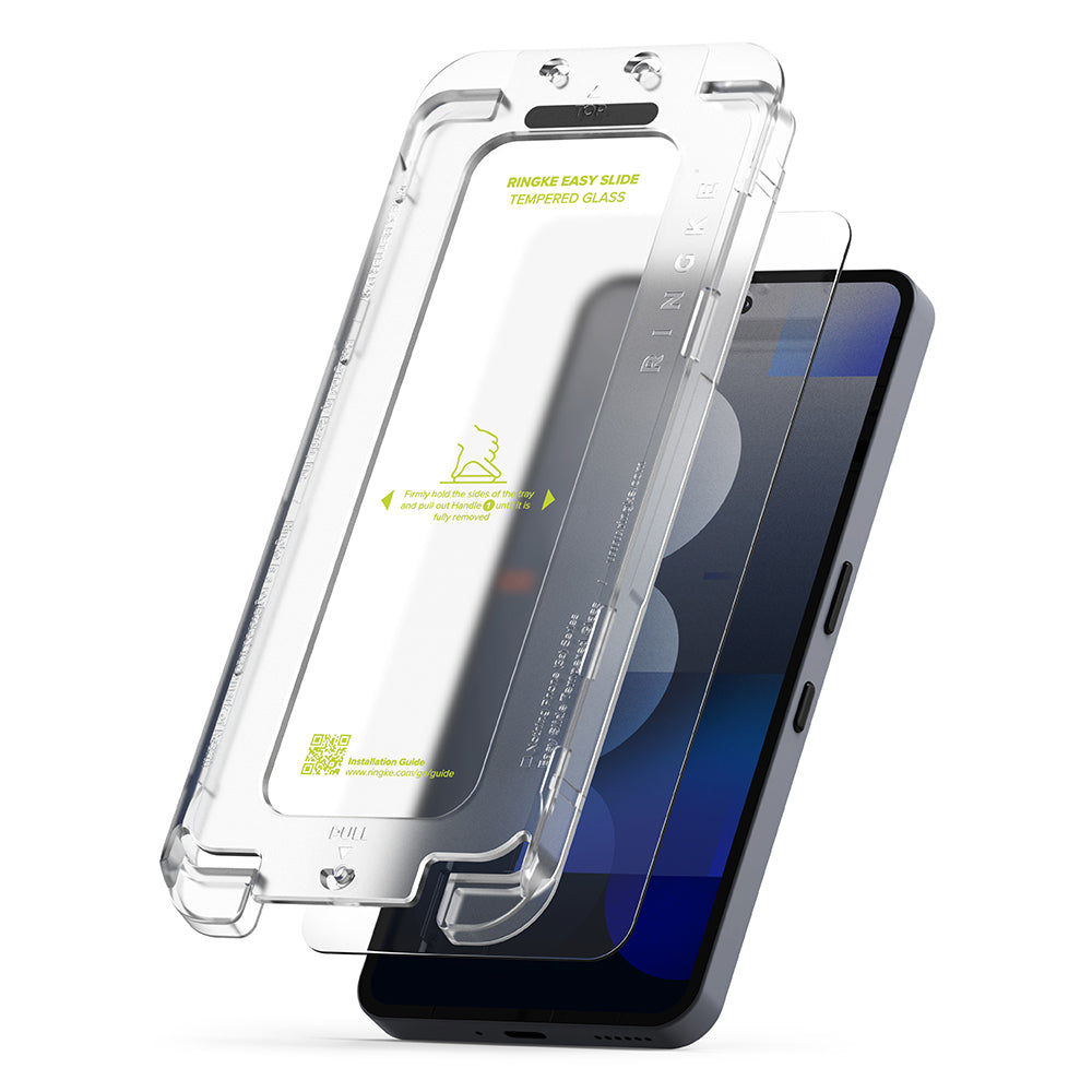 Ringke Folie de protectie Ringke Easy Slide Tempered Glass (set de 2) compatibil cu Nothing Phone (3a) / (3a) Pro, Trans