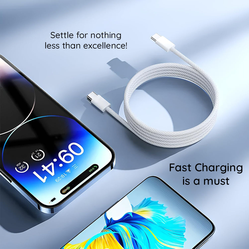 Lito - Data Cable (LD04CL) - Type-C to Lightning, Fast Charging 27W, 1m - White