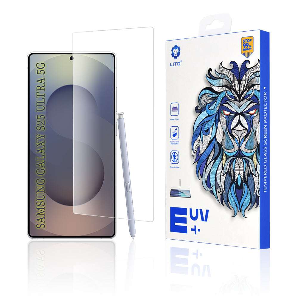 Lito - 3D UV Glass - Samsung Galaxy S25 Ultra - Clear