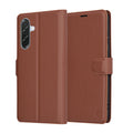 Techsuit - Leather Folio - Samsung Galaxy A56 5G - Brown
